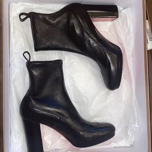Brand new black Christian louboutin ankle boots!